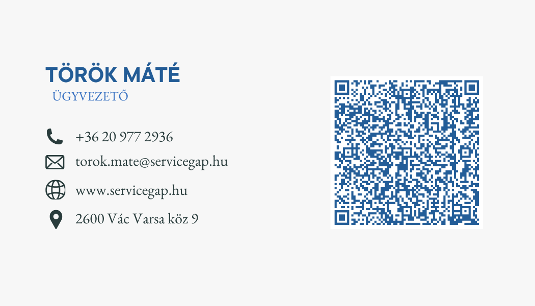 Török Máté névjegykártya