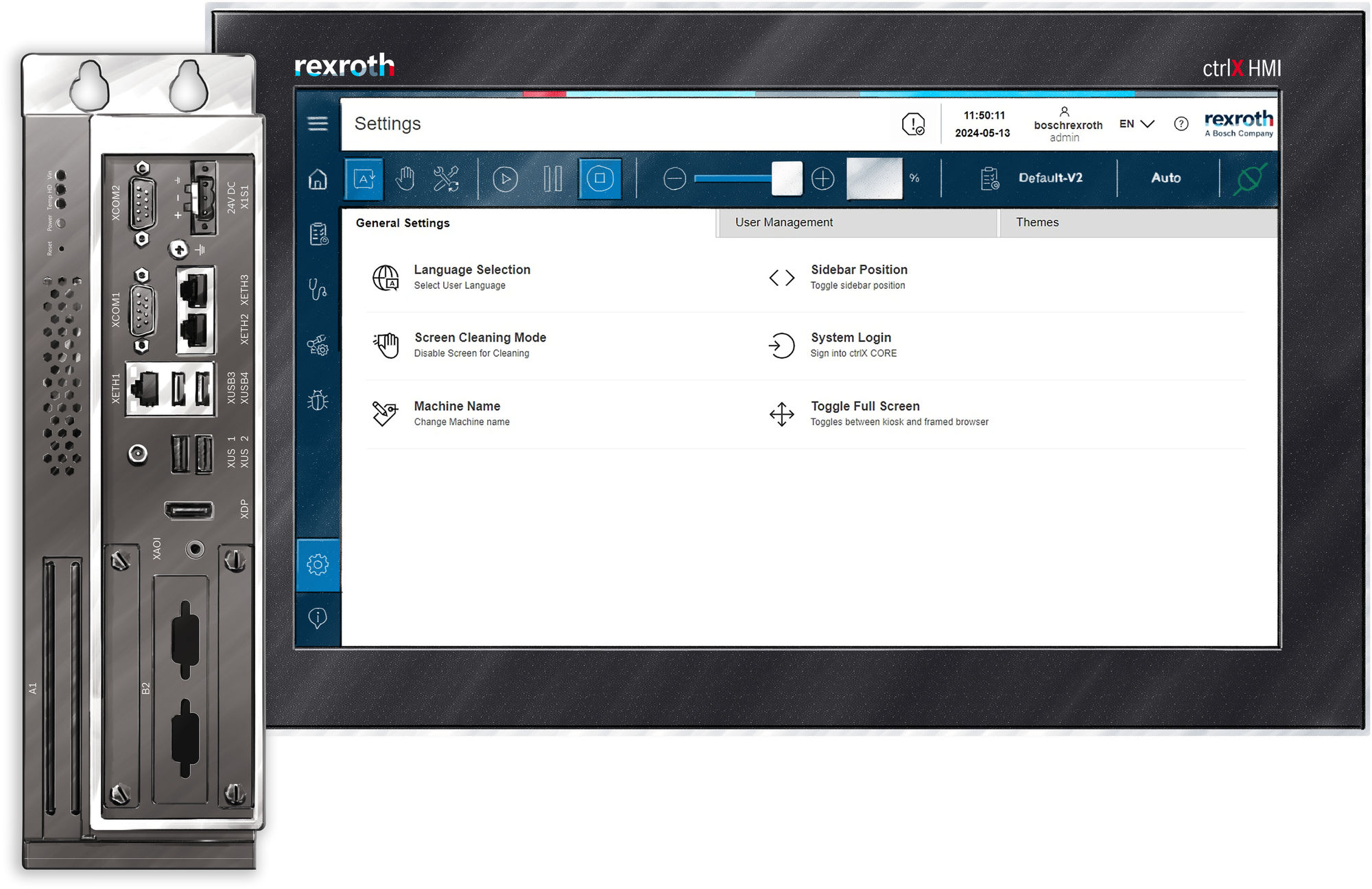 Bosch Rexroth ipari PC és HMI